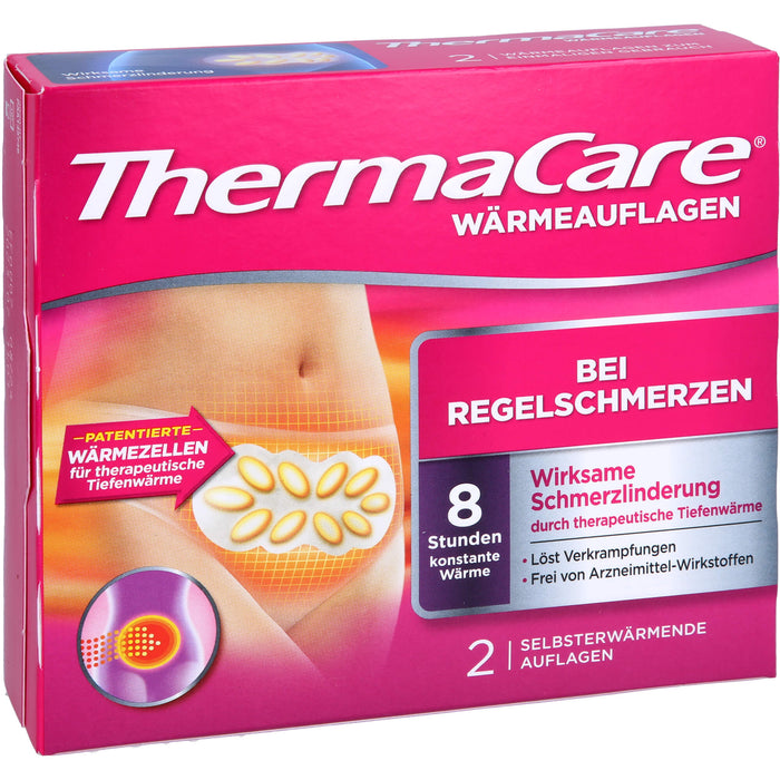 ThermaCare Wärmeauflagen bei Regelschmerzen, 2 pcs. Patch