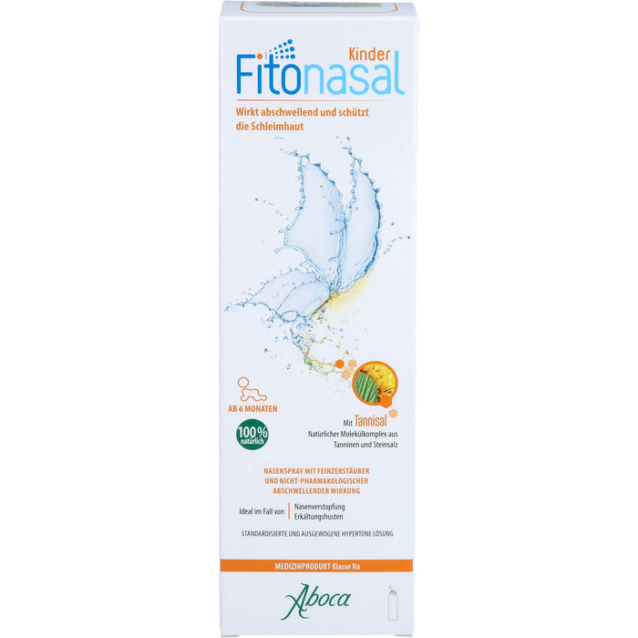 Fitonasal Kinder Nasenspray wirkt abschwellend, 125 ml Solution