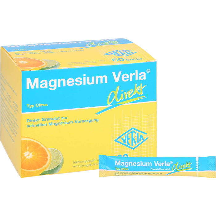 Magnesium Verla direkt Citrus Direkt-Granulat, 60 pcs. Sachets