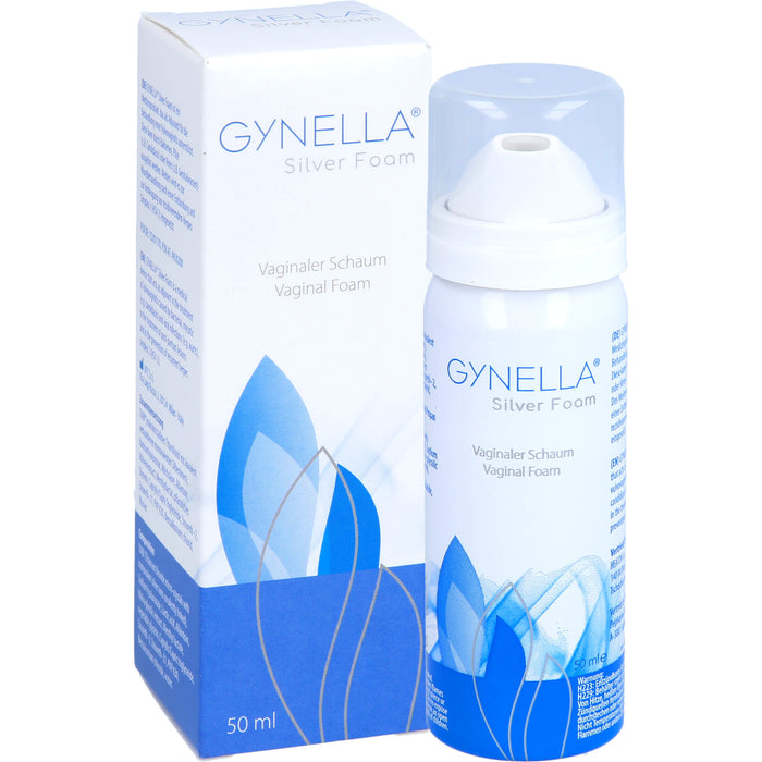 GYNELLA Silver Foam vaginaler Schaum, 50 ml Foam