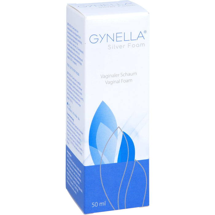 GYNELLA Silver Foam vaginaler Schaum, 50 ml Foam