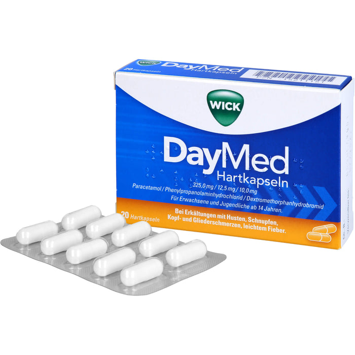 WICK DayMed Hartkapseln, 20 pc Capsules