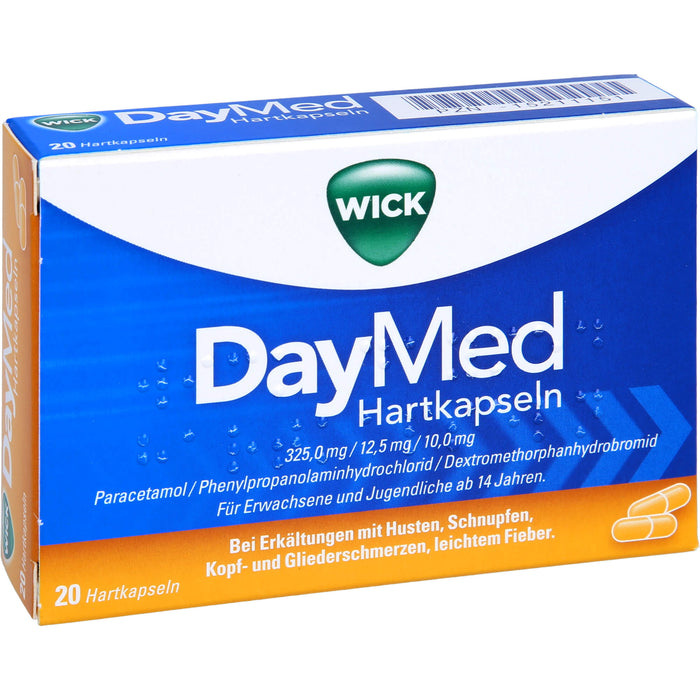 WICK DayMed Hartkapseln, 20 pc Capsules