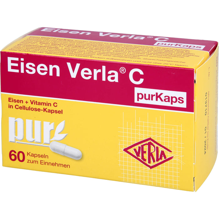 Eisen Verla C purKaps, Kapseln, 60 St KAP