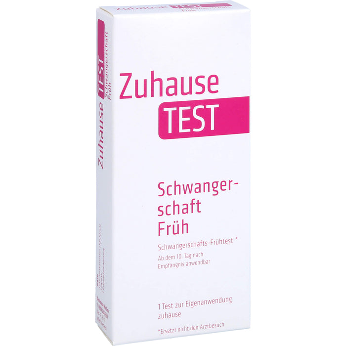 ZuhauseTEST Schwangerschaft früh, 1 St TES