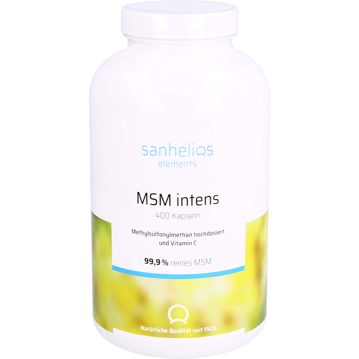 Sanhelios MSM Kapseln intens 1600 mg, 400 pcs. Capsules