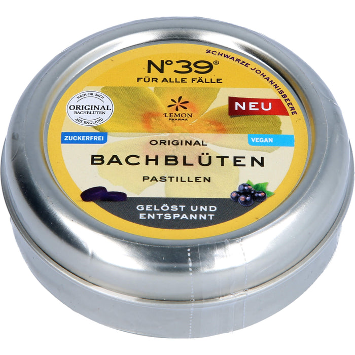 Bachblüten 39 FÜR ALLE FÄLLE Blackcur. Pastillen, 50 g PAS