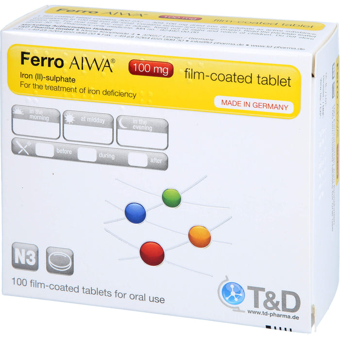 Ferro AIWA 100 mg Filmtablette, 100 St FTA