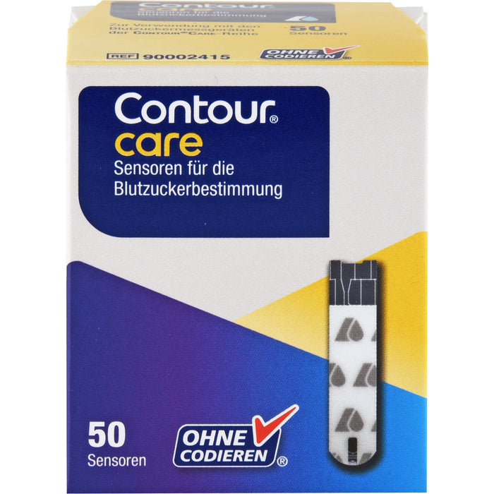 CONTOUR CARE Sensoren, 50 pcs. Test strips