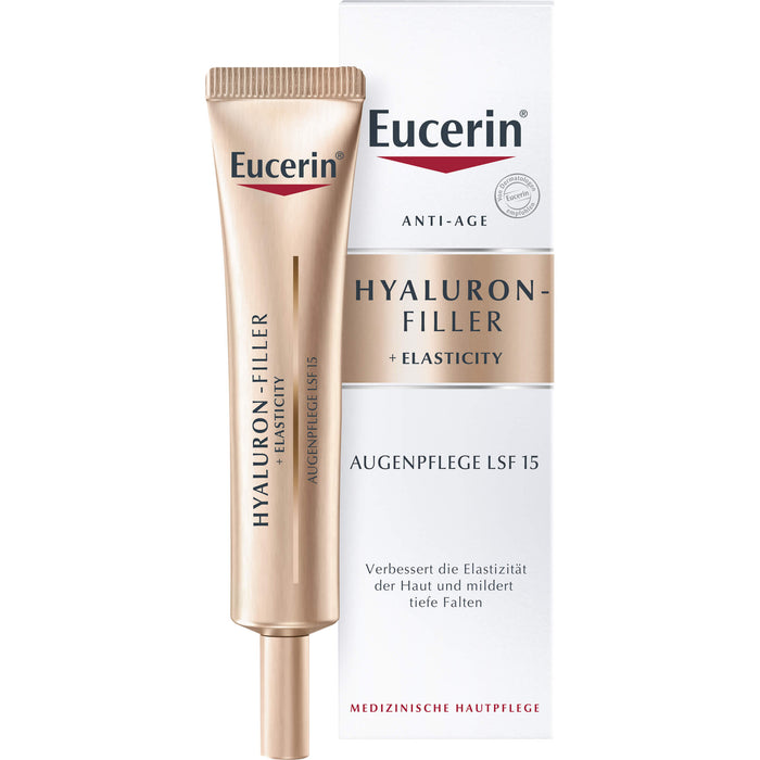 Eucerin Anti-Age Hyaluron-Filler +Elasticity Auge, 15 ml Creme