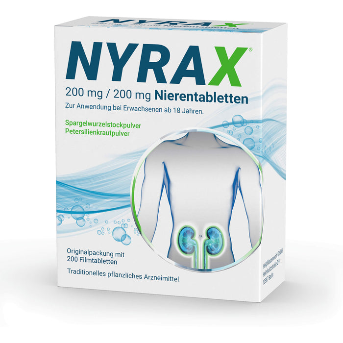 NYRAX Nierentabletten, 200 St. Tabletten