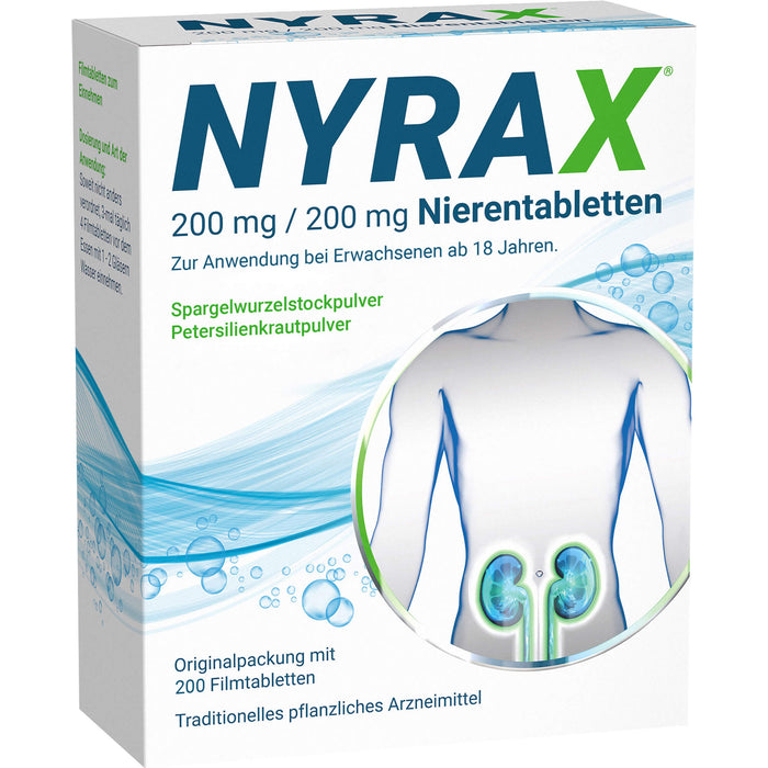 NYRAX Nierentabletten, 200 pcs. Tablets