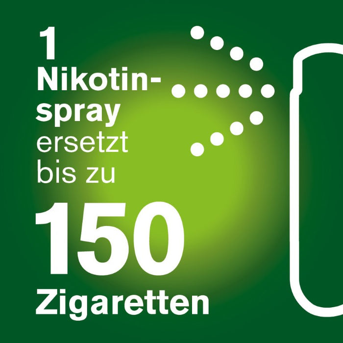 nicorette fruit & mint Spray zur Anwendung in der Mundhöhle, 2 pc Spray