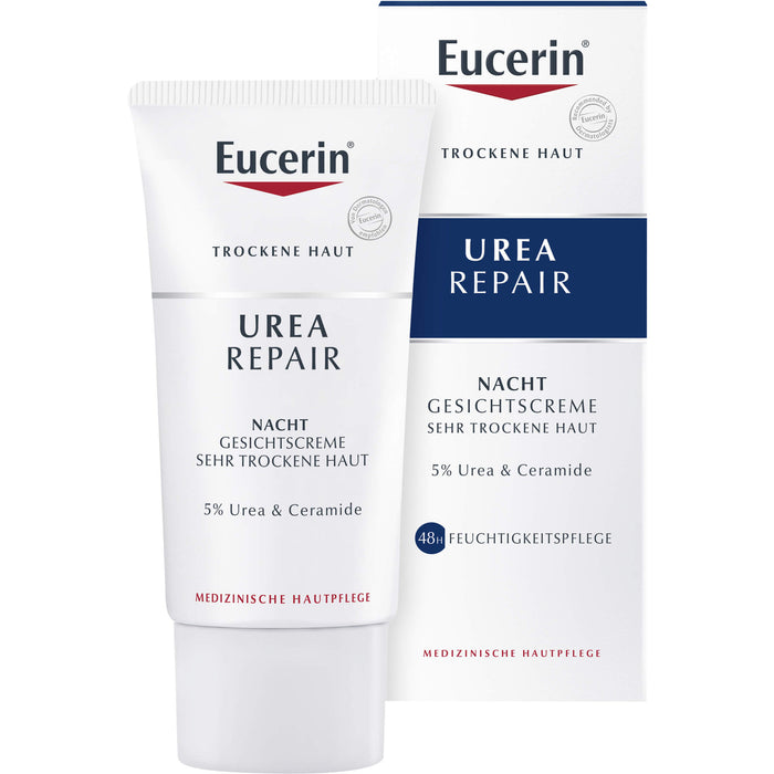 Eucerin Urea Repair 5% Nacht Gesichtscreme, 50 ml Cream