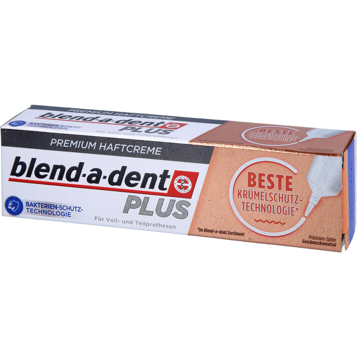 blend-a-dent Plus Premium Haftcreme Krümelschutz, 40 g Creme