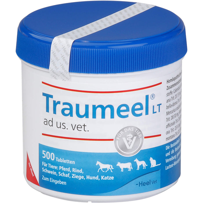 Traumeel LT ad us. vet. Tabletten für Tier, Pferd, Rind, Schwein, Schaf, Ziege, Hund, Katze, 500 pcs. Tablets