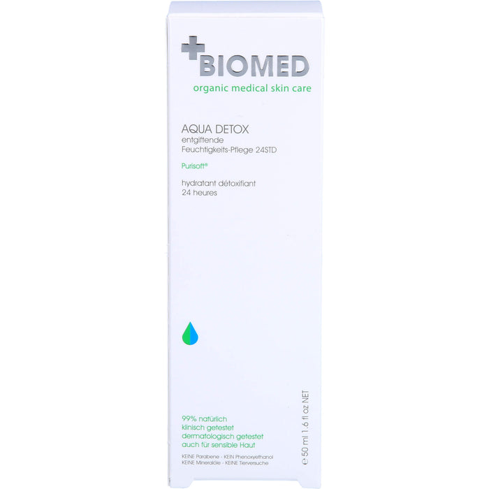 BIOMED Aqua Detox 24h Gesichtscreme, 50 ml CRE