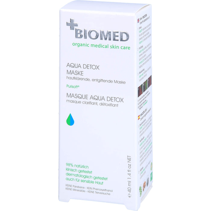 BIOMED Aqua Detox Gesichtsmaske, 40 ml XGM