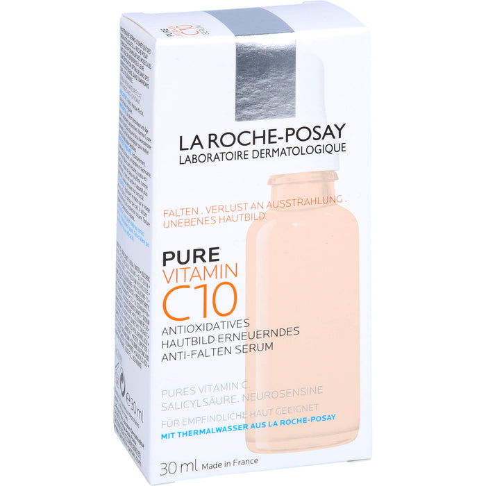 LA ROCHE-POSAY Pure Vitamin C10 Anti-Falten Serum, 30 ml Solution