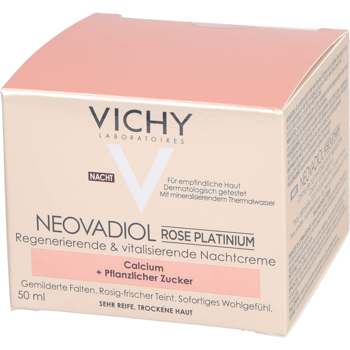 VICHY Neovadiol Rose Platinium Nacht Gesichtscreme, 50 ml Cream