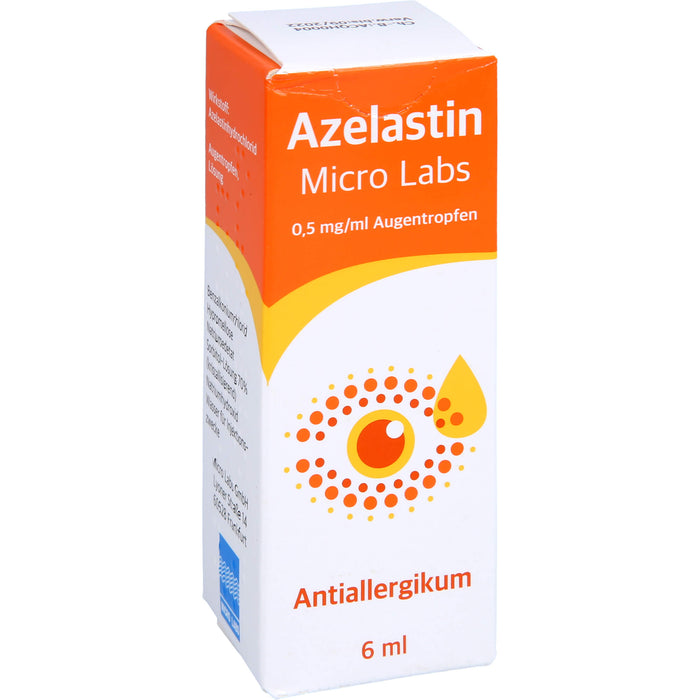 Azelastin Micro Labs Augentropfen Antiallergikum, 6 ml Solution