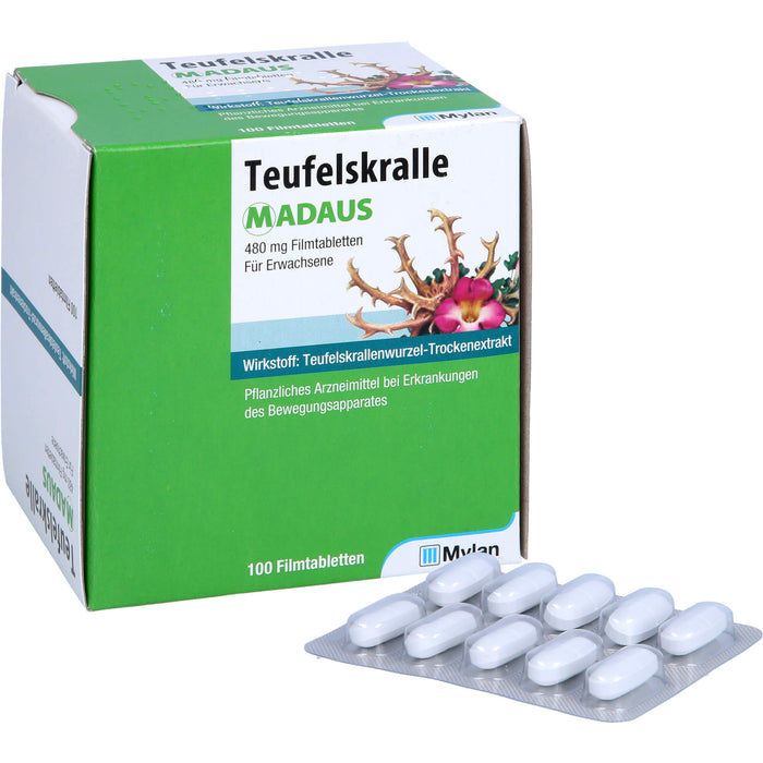 Teufelskralle MADAUS Filmtabletten, 100 pc Tablettes