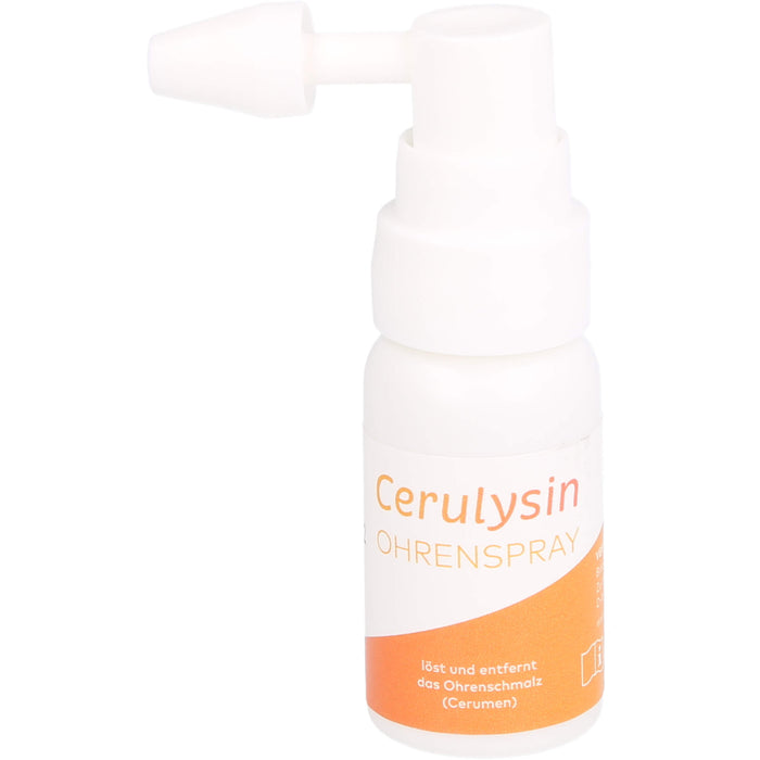 Cerulysin Ohrenspray zur regelmäßigen Reinigung des Ohres, 15 ml Solution