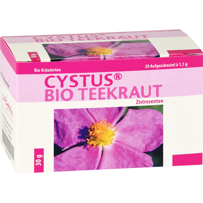 Dr. Pandalis Cystus Bio Teekraut, 20 pcs. Filter bag