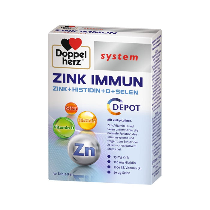 Doppelherz system Zink Immun Depot Tabletten, 30 pcs. Tablets