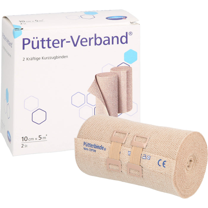 PÜTTER Verband 10 cmx5 m, 2 St BIN