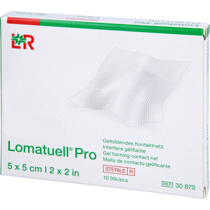 LOMATUELL Pro 5x5 cm steril, 10 St VER