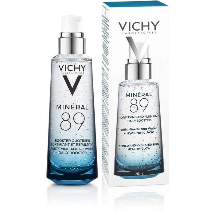 VICHY Minéral 89 Hyaluron-Booster für die Haut, 75 ml Solution