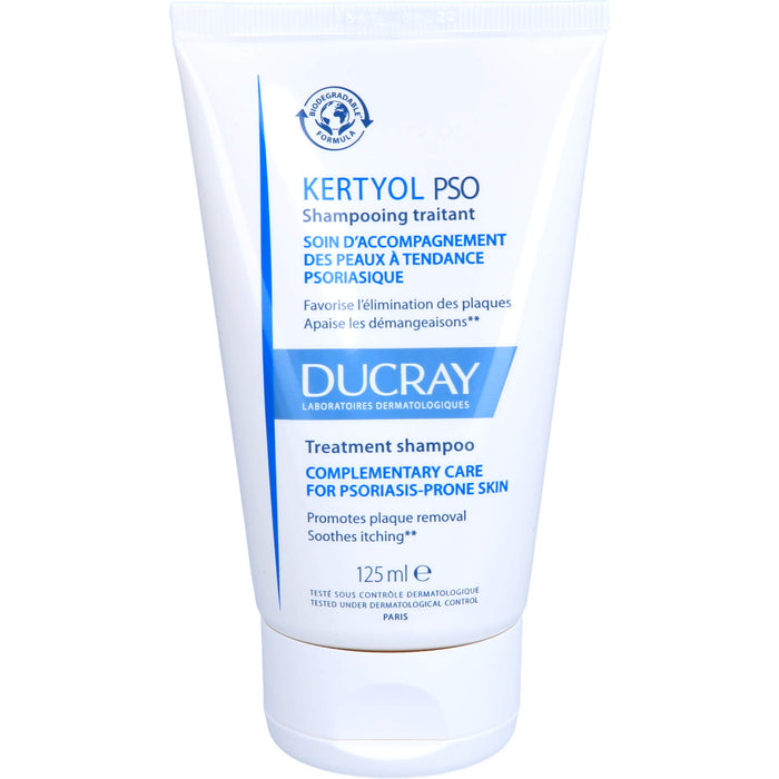 DUCRAY Kertyol P.S.O. ausgleichendes Kur-Shampoo, 125 ml Shampoo