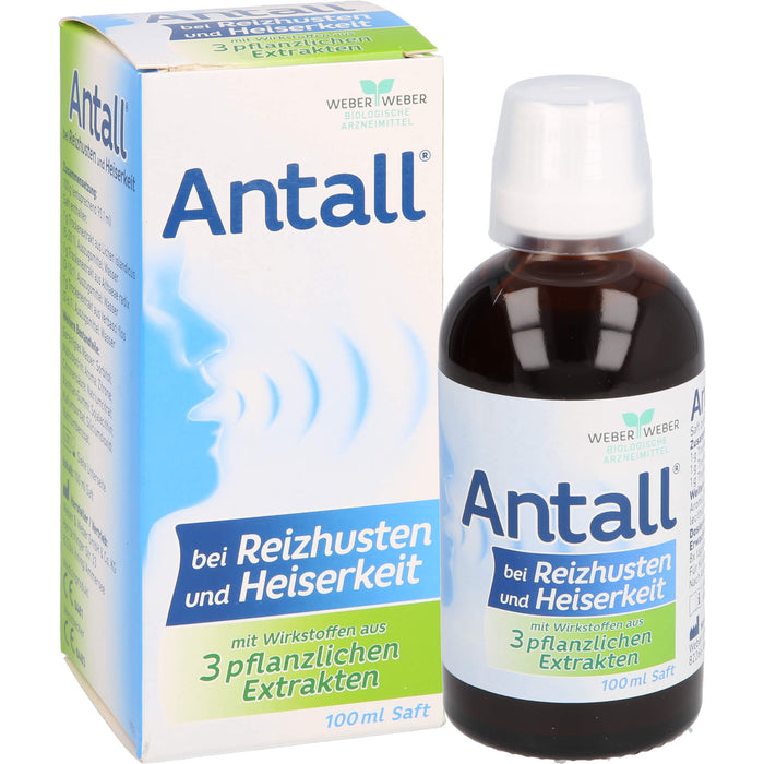 Antall Lösung bei Reizhusten und Heiserkeit, 100 ml Lösung