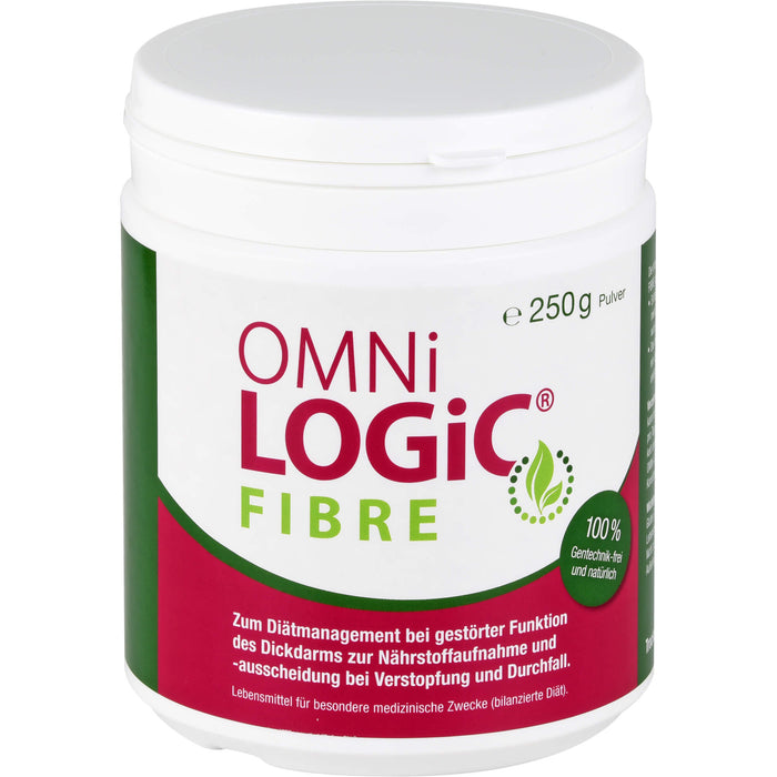 OMNi-LOGiC Fibre Pulver bei Verstopfung und bei Durchfall, 250 g Pulver