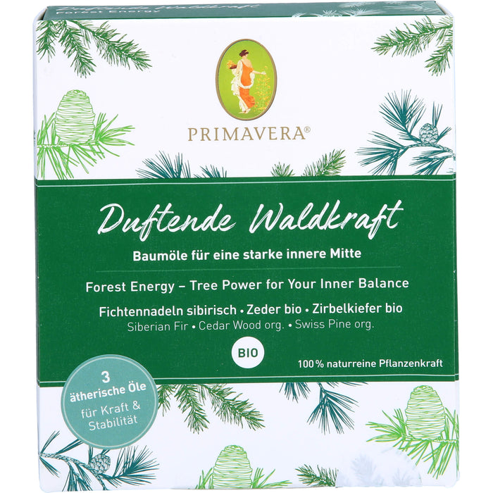 PRIMAVERA Set Duftende Waldkraft, 15 ml Solution