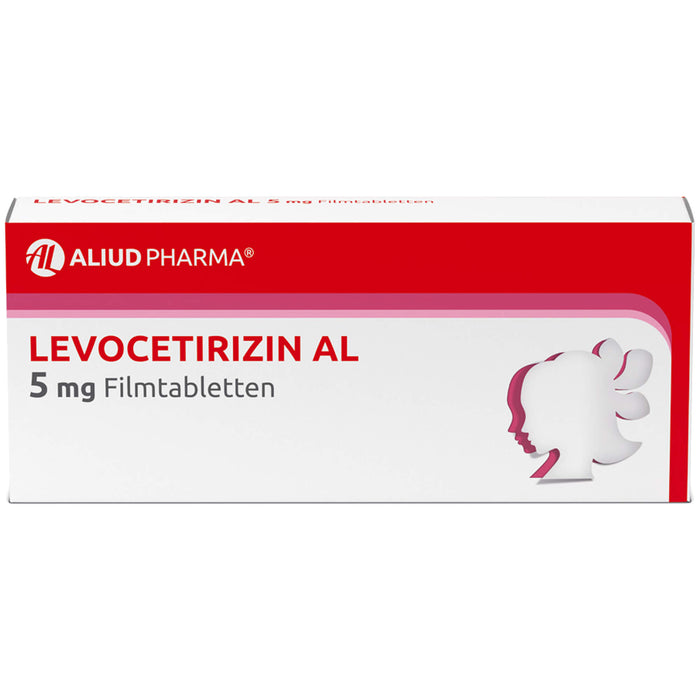 Levocetirizin AL 5 mg Filmtabletten, 50 St FTA