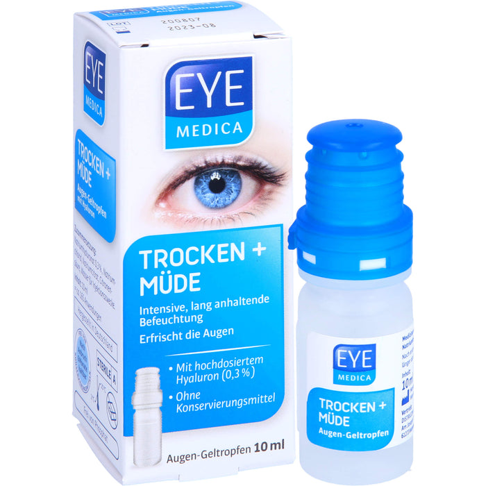 Eye Medica Trocken + Müde 0,30 % Hyaluron, 1 St ATR