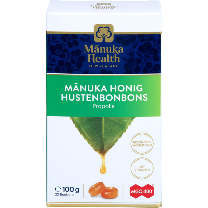 Manuka Health MGO 400+ Propolis Lutschbonbons, 100 g BON