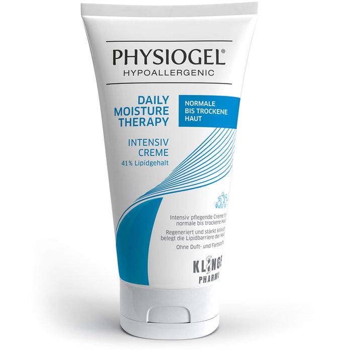 PHYSIOGEL Daily Moisture Therapy Intensiv Creme für normale bis trockene Haut, 150 ml Cream