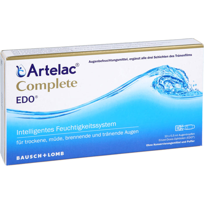 Artelac Complete Augentropfen EDO, 10 pcs. Single-dose pipettes