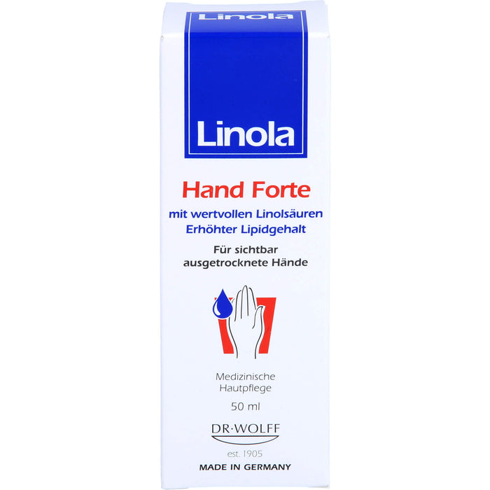 Linola Hand Forte Hautpflege, 50 ml Creme