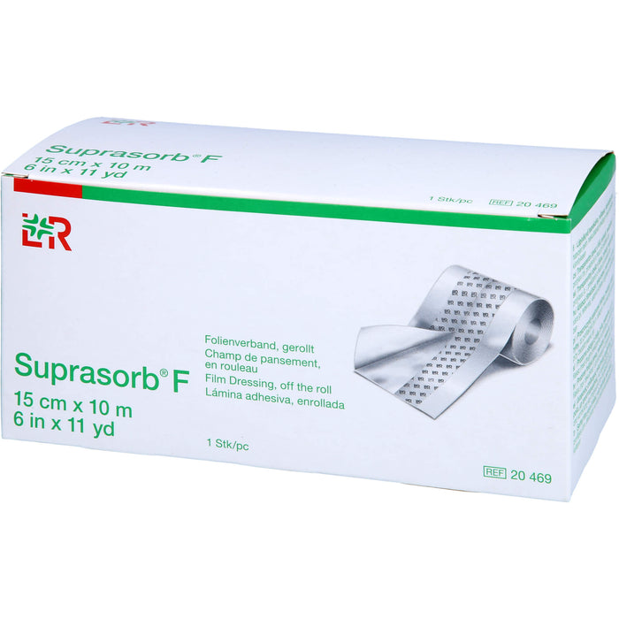 SUPRASORB F FOLIEN WUNDVERB.15 CMX10 M UNSTE.ROLLE, 1 St VER