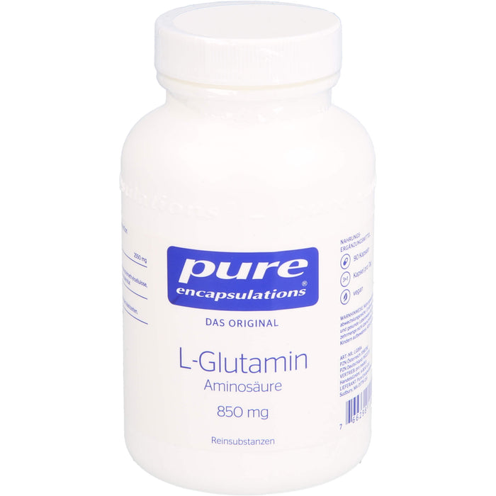 Pure Encapsulations L-Glutamin 850 mg Kapseln, 90 pcs. Capsules