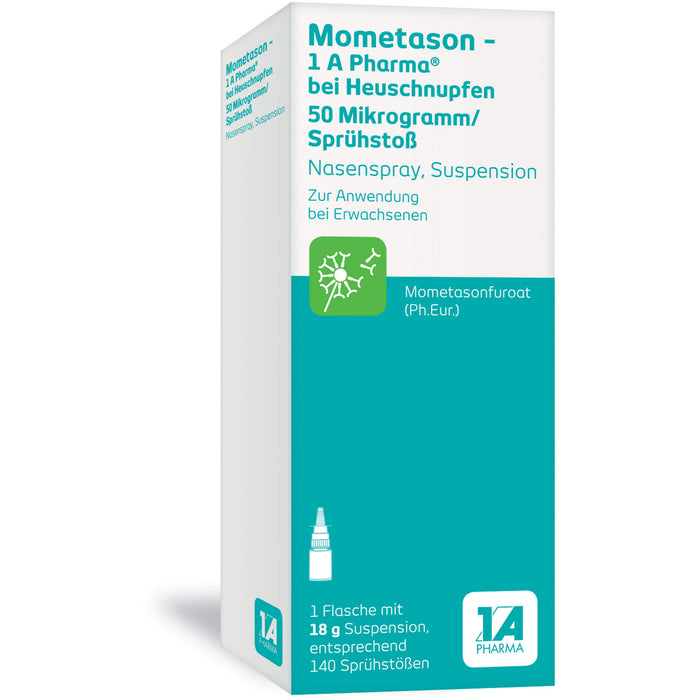 Mometason - 1 A Pharma bei Heuschnupfen Nasenspray, 18 g Lösung