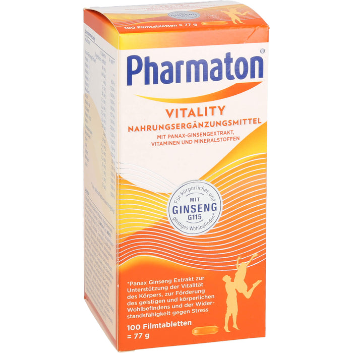 Pharmaton Vitality, 100 St FTA