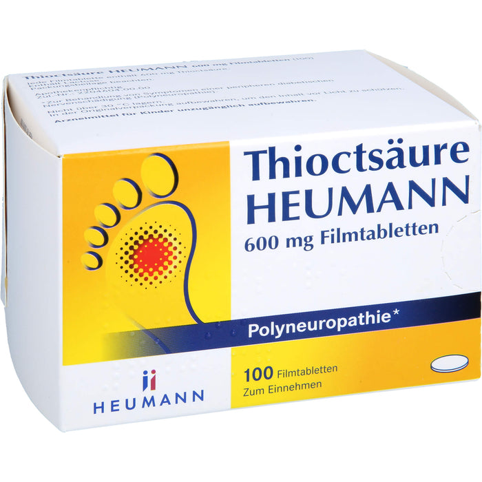 Thioctsaeure Heumann 600mg, 100 St FTA