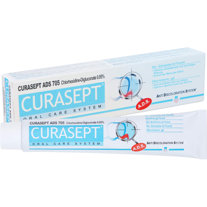 CURASEPT Zahnpasta 0,05% CHX - ADS 705, 75 ml Creme