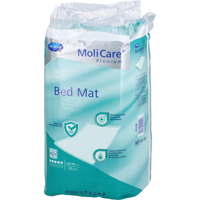 MoliCare Premium Bed Mat 5 Tropfen 60 x 90 cm, 25 St. Vorlagen