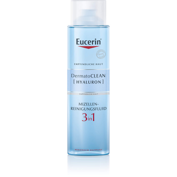 Eucerin DermatoClean Hyal. Mizellen Reinigung 3in1, 400 ml Solution